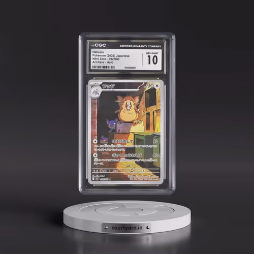 2026 Nihil Zero - M3 #092/080 Raticate - Art Rare Holo (CGC 10 GEM MINT)