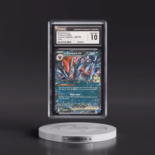 2025 Pokémon Jtg EN-Journey Together #098 N's Zoroark EX - Holo (CGC 10 GEM MINT)