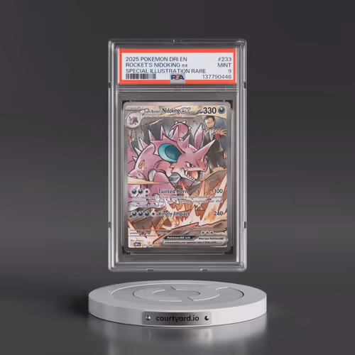 2025 Pokémon Dri EN-Destined Rivals #233 Team Rocket's Nidoking EX - Holo Special Illustration Rare