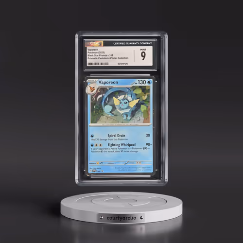 2023 Black Star Promos - Scarlet & Violet SVP EN #168 Vaporeon - Prismatic Evolutions Poster Collect
