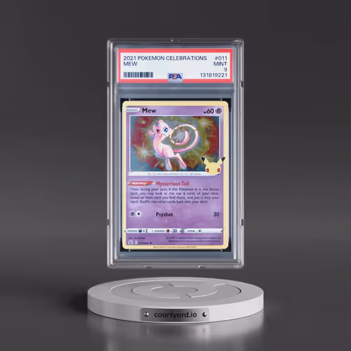 2021 Pokémon Celebrations #011 Mew (PSA 9 MINT)