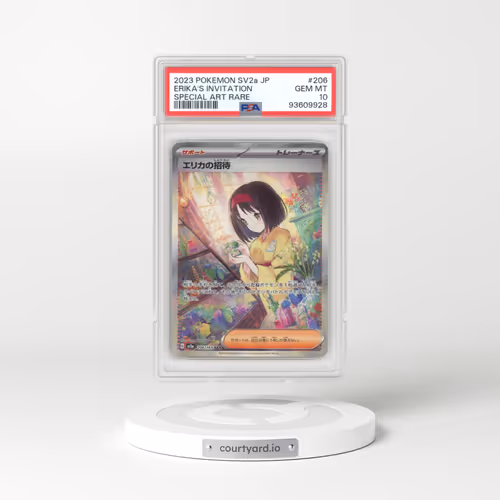 2023 Pokémon Sv2a-Pokemon 151 #206 Erika's Invitation - Special Art Rare (PSA 10 GEM MINT)
