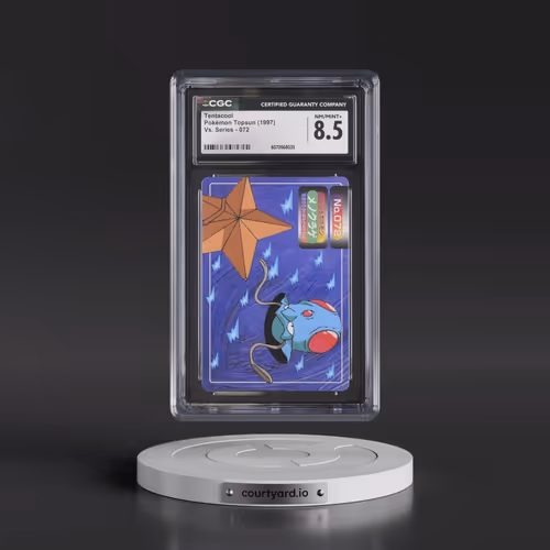 1997 (Two Pokémon) Vs. Series #072 Tentacool (CGC 8.5 NM-MT+)