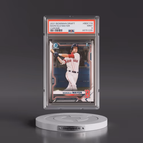 2021 Bowman Draft #BDC174 Marcelo Mayer - Chrome (PSA 9 MINT)