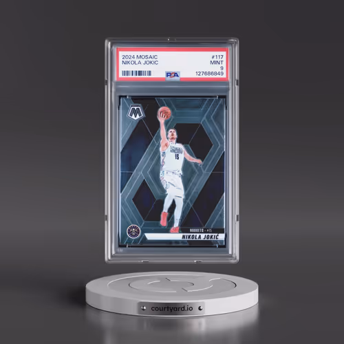 2024 Panini Mosaic #117 Nikola Jokic (PSA 9 MINT)