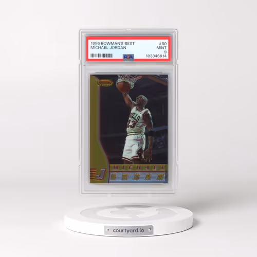 1996 Bowman's Best #80 Michael Jordan (PSA 9 MINT)