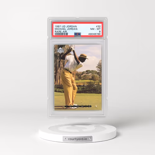 1997 Upper Deck MJ Rare Air #32 Michael Jordan (PSA 8 NM-MT)