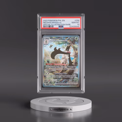 2023 Pokémon Pal EN-Paldea Evolved #256 Meowscarada EX - Holo Special Illustration Rare (PSA 10 GEM
