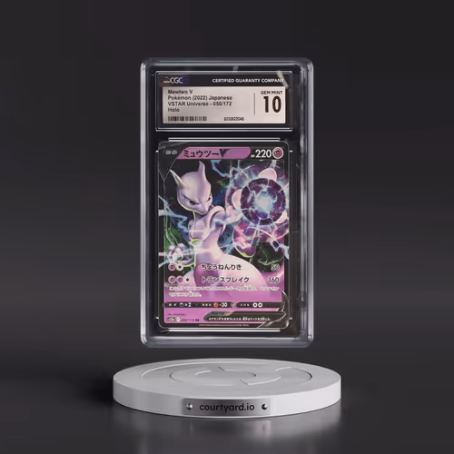 2022 VSTAR Universe #050/172 Mewtwo V - Holo (CGC 10 GEM MINT)