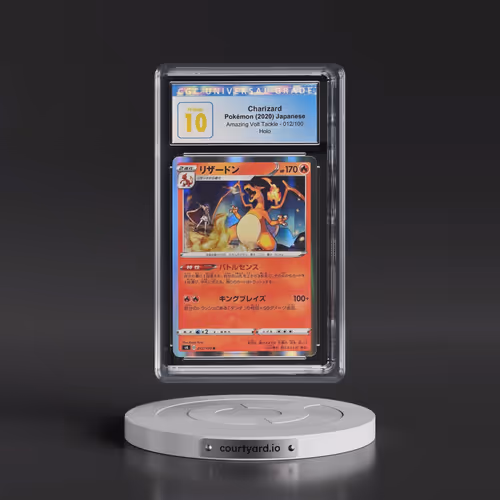 2020 Amazing Volt Tackle #012/100 Charizard - Holo (CGC 10 PRISTINE)