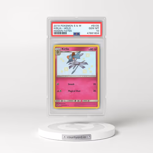 2019 Pokémon Sun & Moon Hidden Fates #SV35 Kirlia - Holo (PSA 10 GEM MINT)
