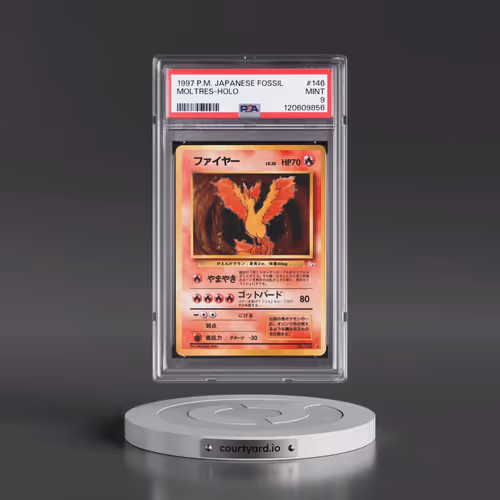 1997 Pokémon Fossil #146 Moltres - Holo (PSA 9 MINT)