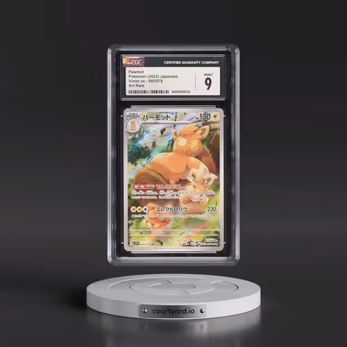 2023 Pokémon Sv1v-Violet EX #085 Pawmot - Art Rare (CGC 9 MINT)