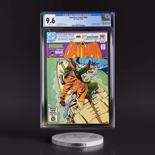 Detective Comics #496 CGC 9.6 White Pages (DC Comics, 11/80) - Universal