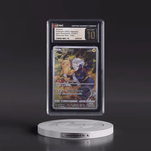 2021 Dark Phantasma #073/071 Pikachu - Character Rare Holo (CGC 10 PRISTINE)