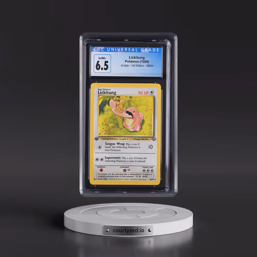 1999 Jungle #38/64 Lickitung - 1st Edition 1st Edition (CGC 6.5 EX-NM+)