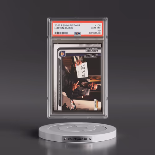 2022 Panini Instant #108 LeBron James (PSA 10 GEM MINT)