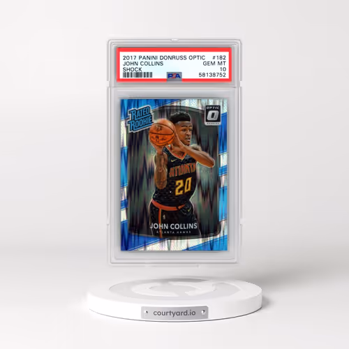 2017 Panini Donruss Optic #182 John Collins - Shock (PSA 10 GEM MINT)