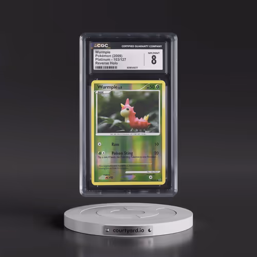 2009 Platinum #103/127 Wurmple - Reverse Holo (CGC 8 NM-MT)