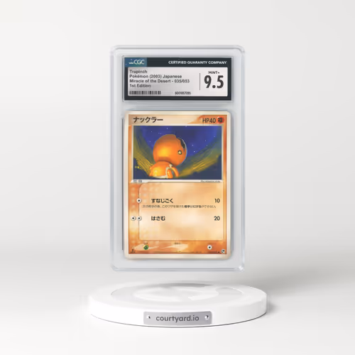 2003 Miracle of the Desert #035/053 Trapinch - 1st Edition (CGC 9.5 MINT+)