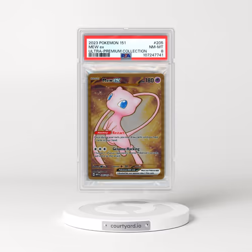 2023 Pokémon 151 Ultra-Premium Collection #205 Mew EX - Holo (PSA 8 NM-MT)