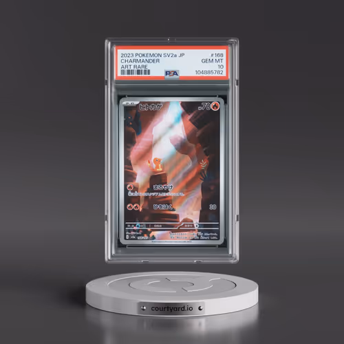 2023 Pokémon Sv2a-Pokémon 151 #168 Charmander - Art Rare (PSA 10 GEM MINT)