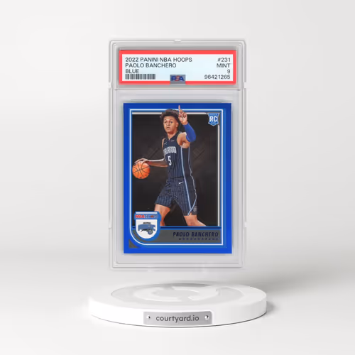2022 Panini NBA Hoops #231 Paolo Banchero - Blue (PSA 9 MINT)