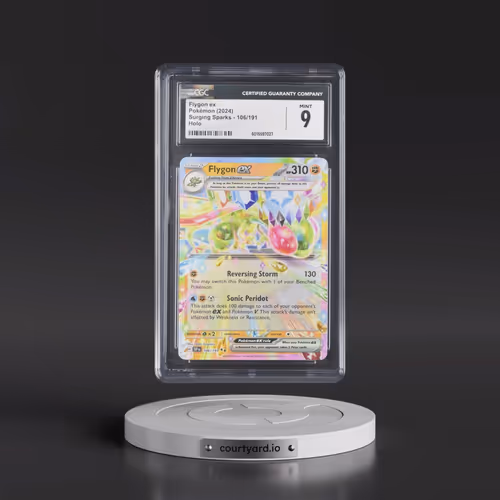 2024 Pokémon Ssp EN-Surging Sparks #106 Flygon EX - Holo (CGC 9 MINT)