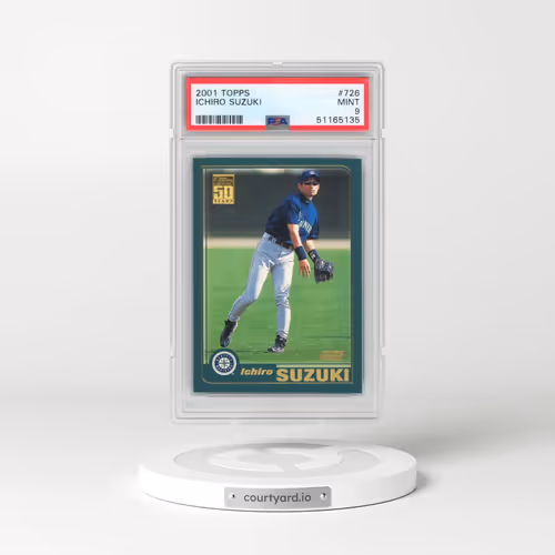 2001 Topps #726 Ichiro Suzuki (PSA 9 MINT)