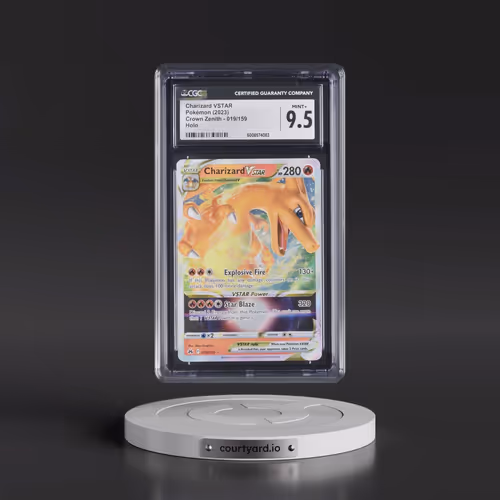 2023 Crown Zenith #019/159 Charizard VSTAR - Holo (CGC 9.5 MINT+)
