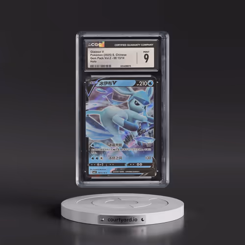 2025 Gem Pack Volume 2 - CBB2C - Simplified #08 13/14 Glaceon V - Holo (CGC 9 MINT)