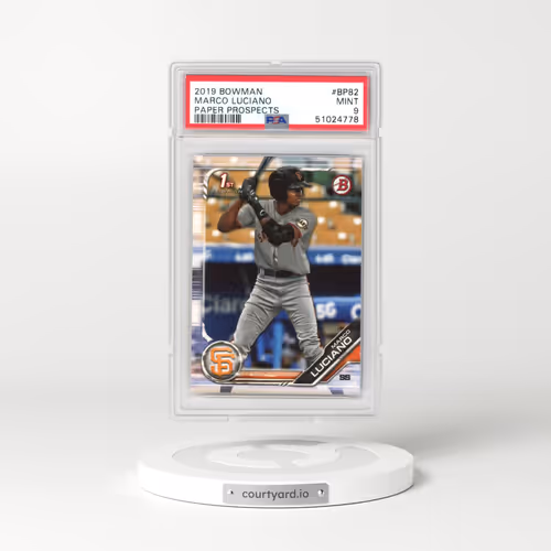 2019 Bowman Paper Prospects #BP82 Marco Luciano (PSA 9 MINT)