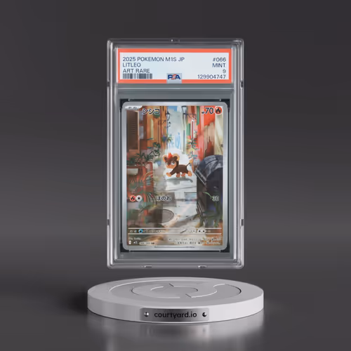 2025 Pokémon M1s-Mega Symphonia #066 Litleo - Art Rare (PSA 9 MINT)