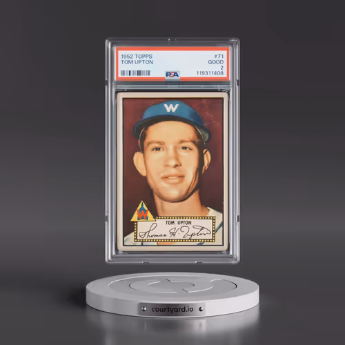 1952 Topps #71 Tom Upton (PSA 2 GOOD)