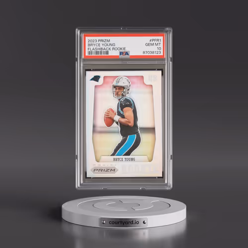 2023 Panini Prizm Prizm Flashback Rookie #PFR1 Bryce Young (PSA 10 GEM MINT)