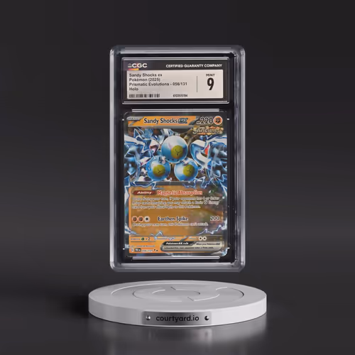 2025 Prismatic Evolutions - PRE EN #056/131 Sandy Shocks ex - Holo (CGC 9 MINT)