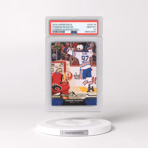 2015 Upper Deck Connor McDavid Collection #CM-16 Connor McDavid (PSA 10 GEM MINT)