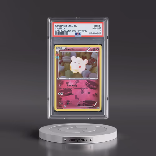 2016 Pokémon XY Generations Radiant Collection #RC19 Swirlix (PSA 8 NM-MT)