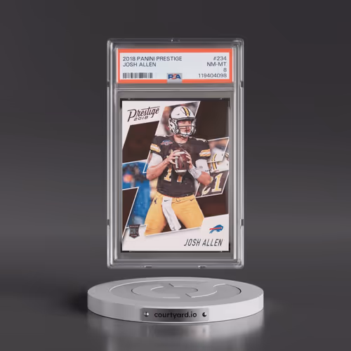 2018 Panini Prestige #234 Josh Allen (PSA 8 NM-MT)