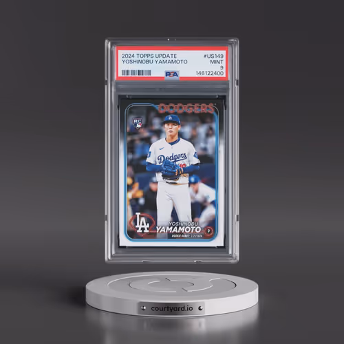2024 Topps Update #US149 Yoshinobu Yamamoto (PSA 9 MINT)