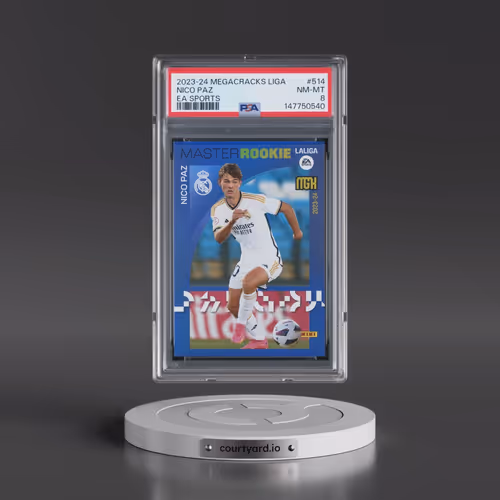 2023-24 Panini Megacracks Laliga EA Sports #514 Nico Paz (PSA 8 NM-MT)