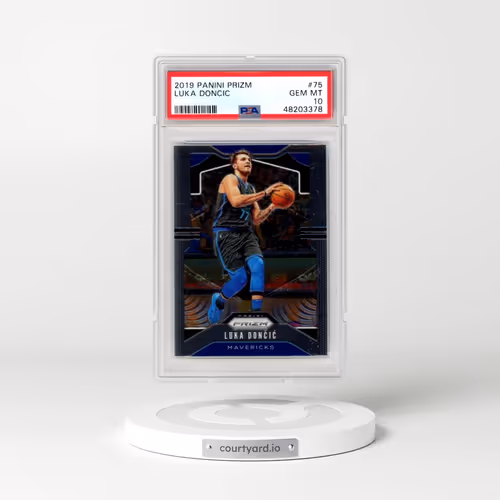 2019 Panini Prizm #75 Luka Doncic (PSA 10 GEM MINT)