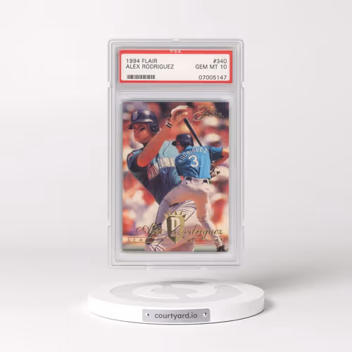 1994 Flair #340 Alex Rodriguez (PSA 10 GEM MINT)