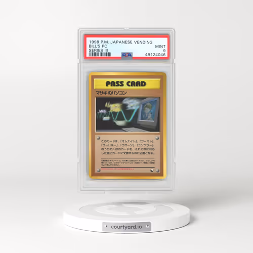 1998 Pokémon Vending Bill's PC - Series III (PSA 9 MINT)