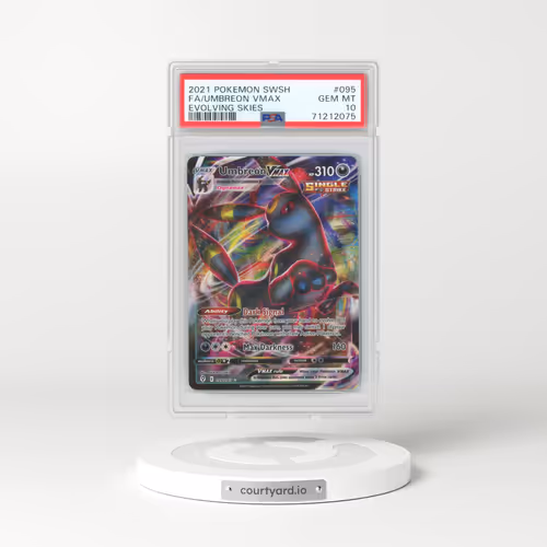 2021 Pokémon Sword & Shield Evolving Skies #095 Umbreon Vmax - Full Art (PSA 10 GEM MINT)