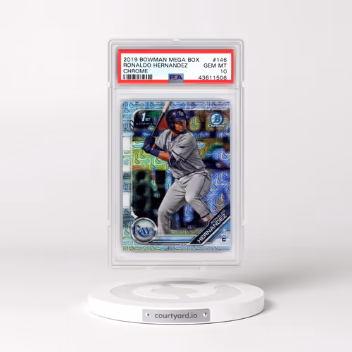 2019 Bowman Mega Box Chrome #146 Ronaldo Hernandez (PSA 10 GEM MINT)