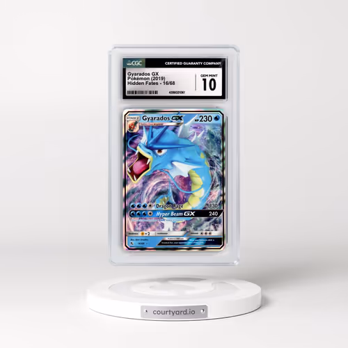 2019 Hidden Fates #16/68 Gyarados GX - Holo (CGC 10 GEM MINT)