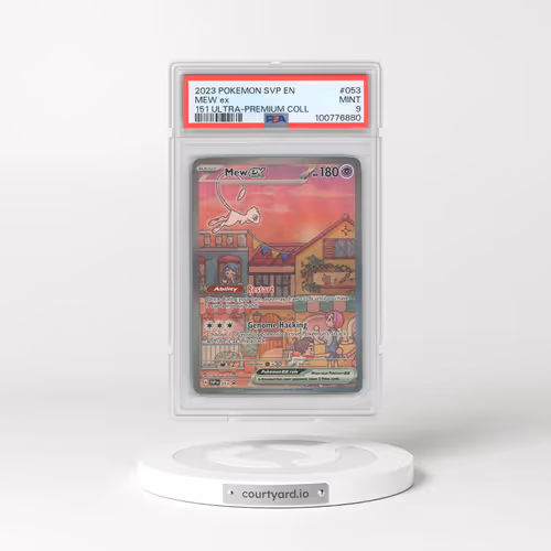 2023 Pokémon Svp EN-SV Black Star Promo #053 Mew EX - Holo 151 Ultra-Premium Collection (PSA 9 MINT)
