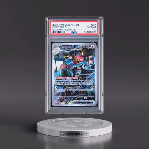 2023 Pokémon Par EN-Paradox Rift #214 Porygon-Z - Illustration Rare (PSA 10 GEM MINT)