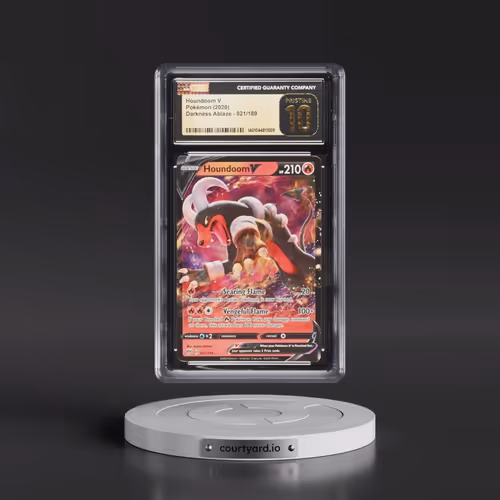 2020 Darkness Ablaze #021/189 Houndoom V - Holo (CGC 10 PRISTINE)